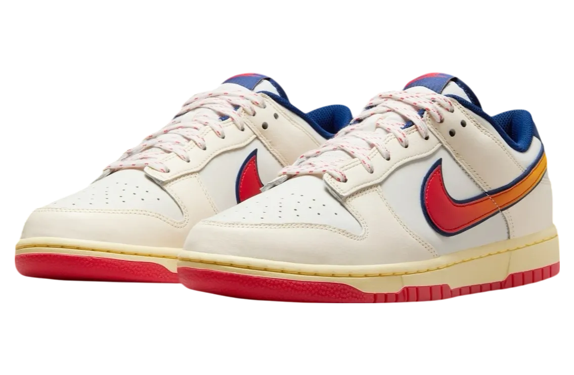 nike dunk low retro pack cream navy 0