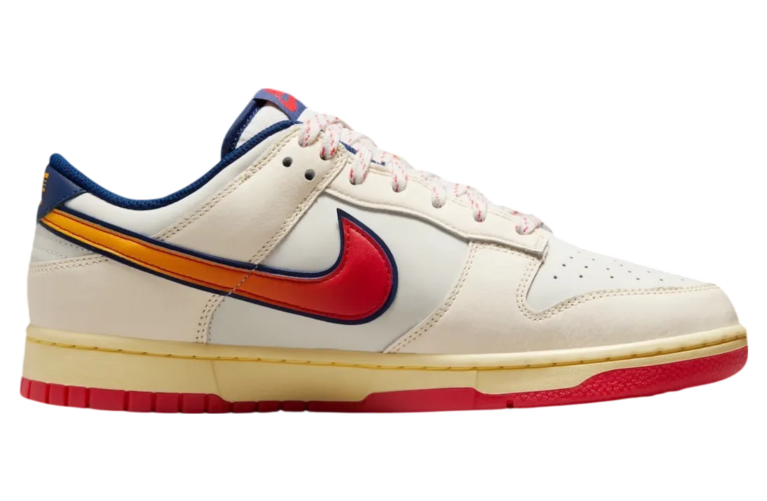 nike dunk low retro pack cream navy 1