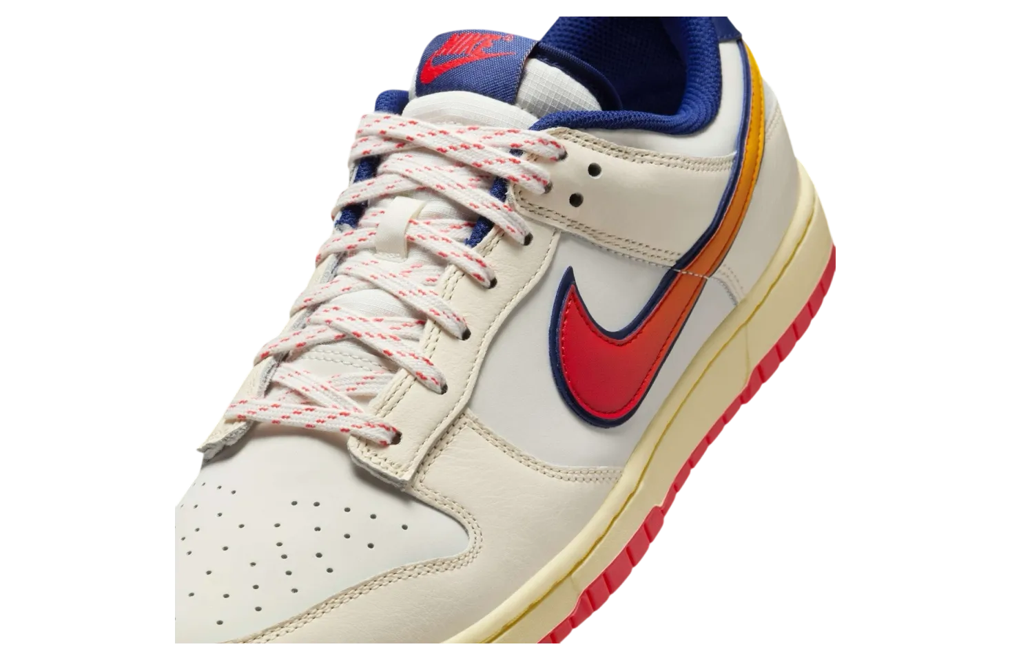 nike dunk low retro pack cream navy 5