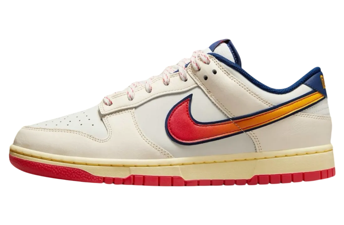 nike dunk low retro pack cream navy
