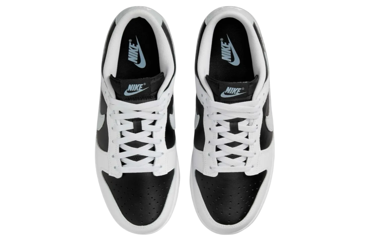 nike dunk low reverse panda 2 0 white black 2