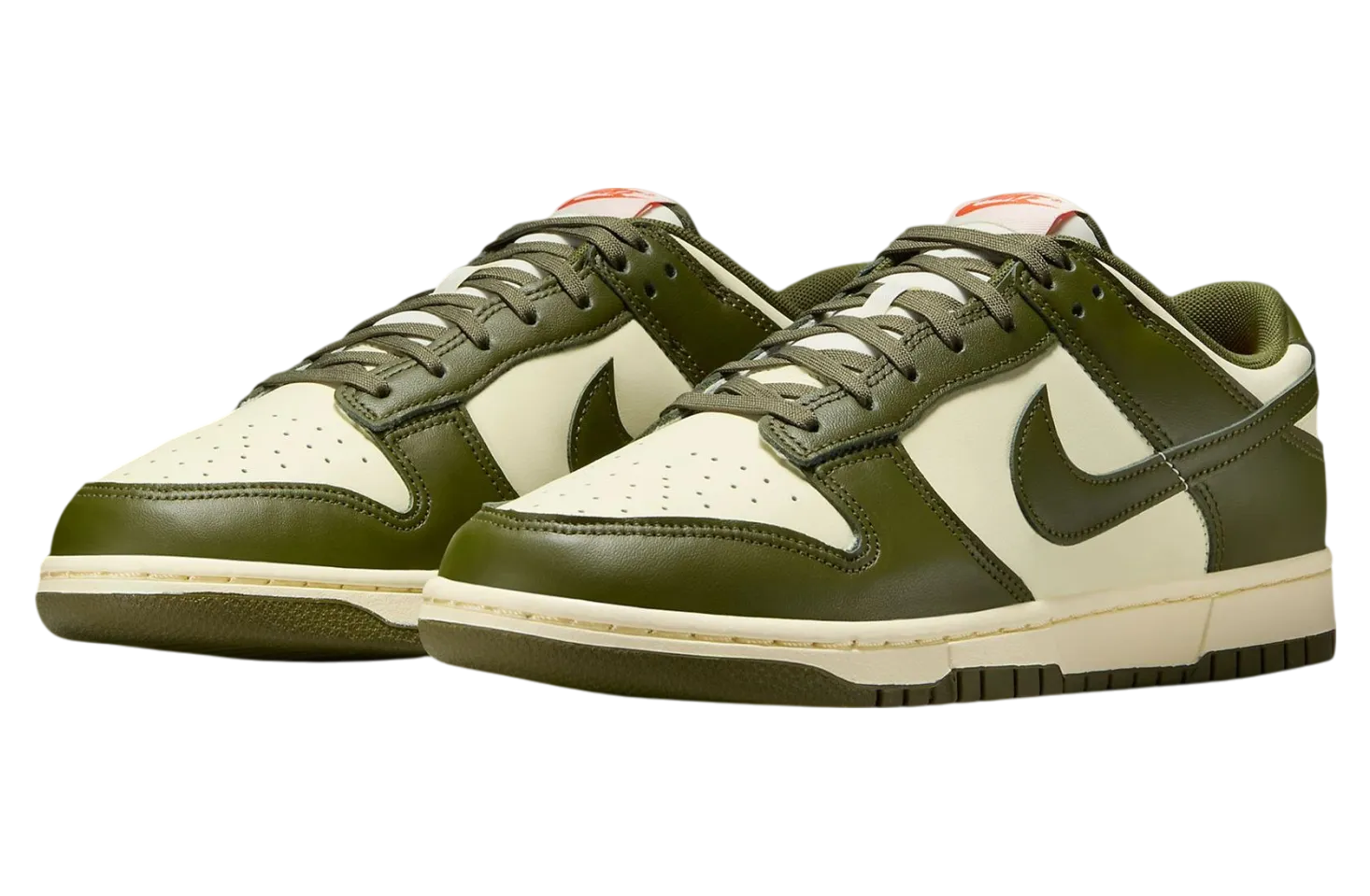 nike dunk low rough green coconut milk 0