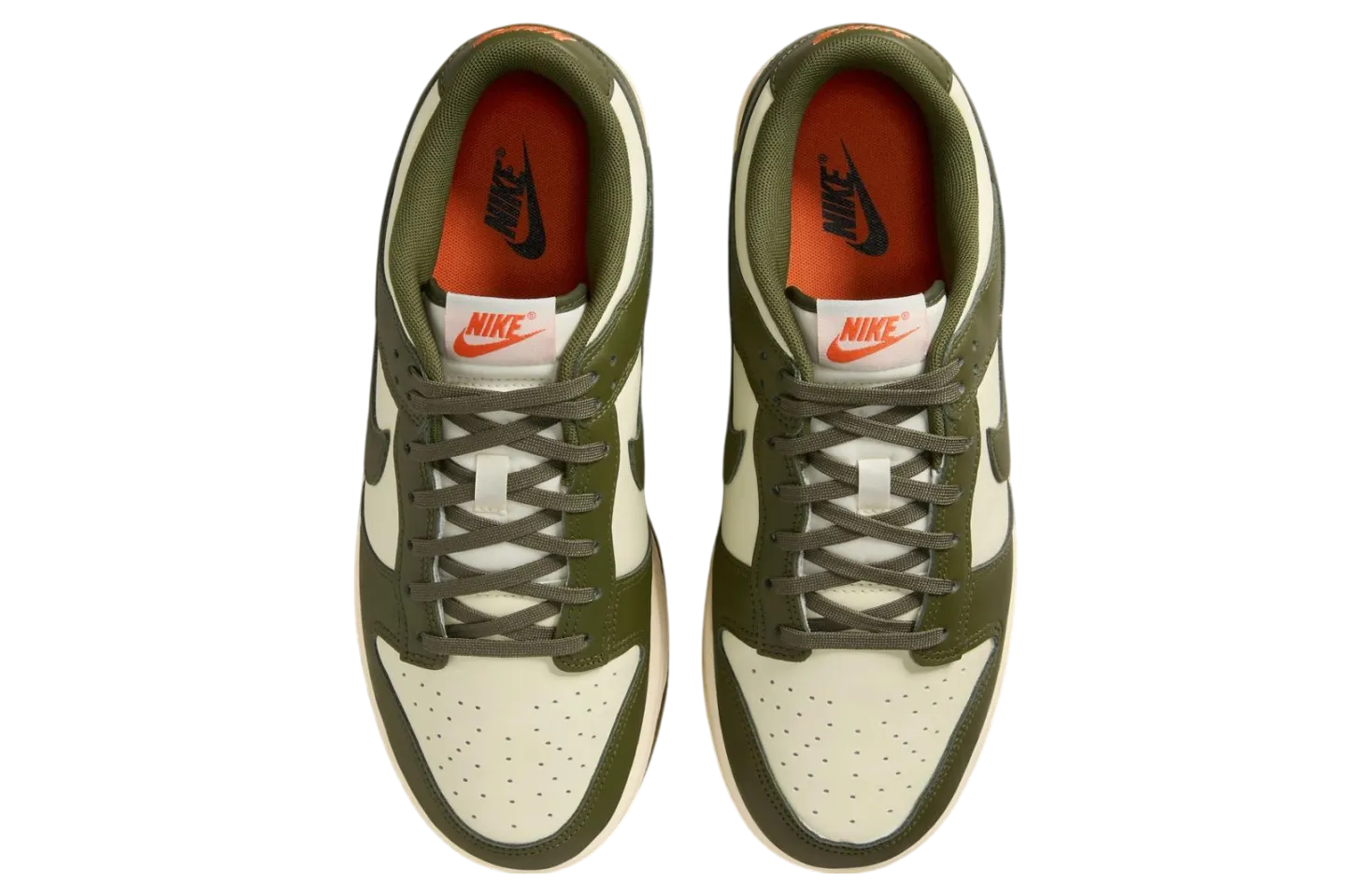 nike dunk low rough green coconut milk 2
