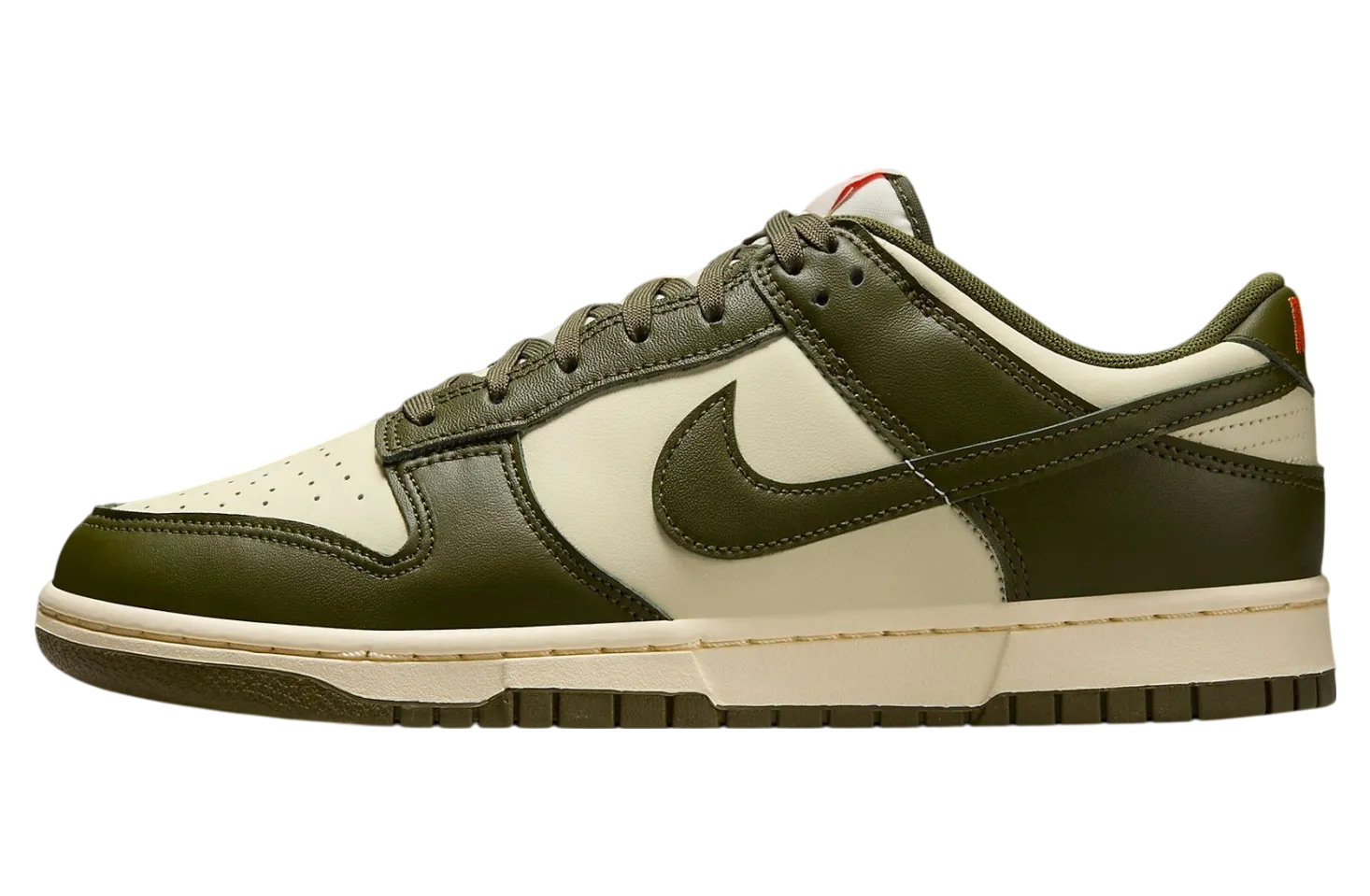 nike dunk low rough green coconut milk