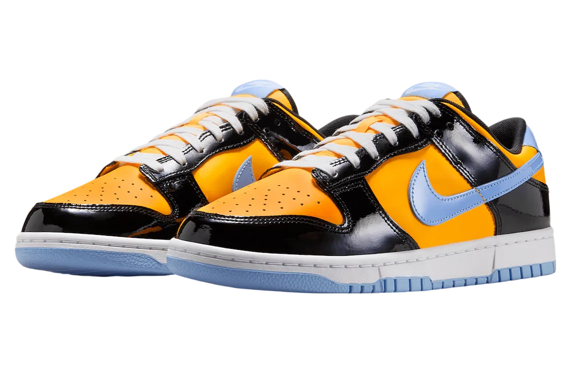 nike dunk low se black laser orange 2