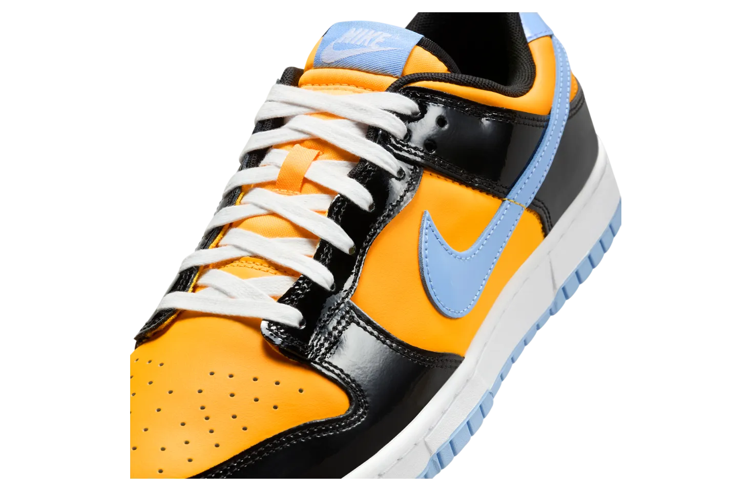 nike dunk low se black laser orange 5