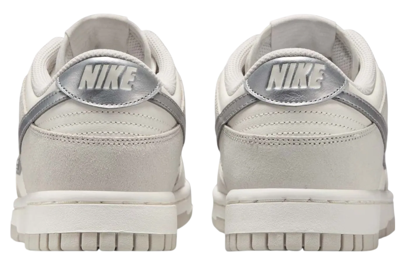 nike dunk low silver swoosh 3