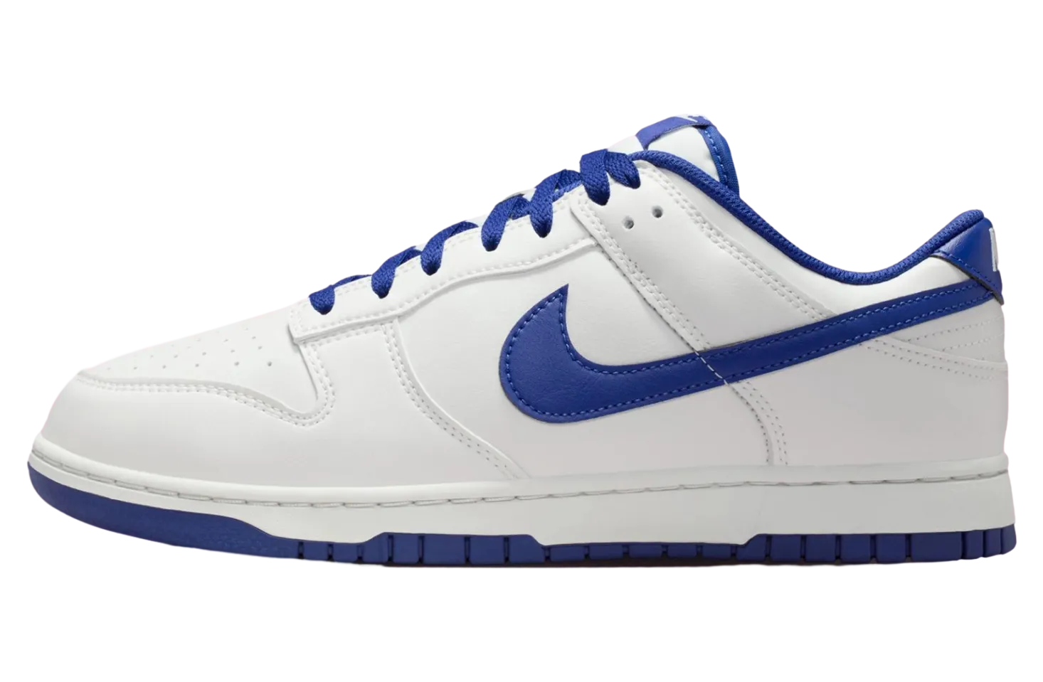 nike dunk low summit white deep royal blue