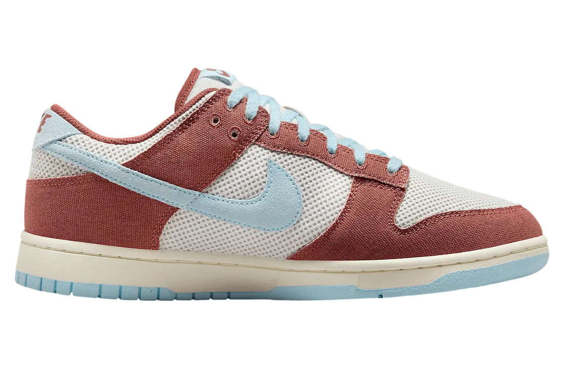 nike dunk low terra brown celestine blue 1