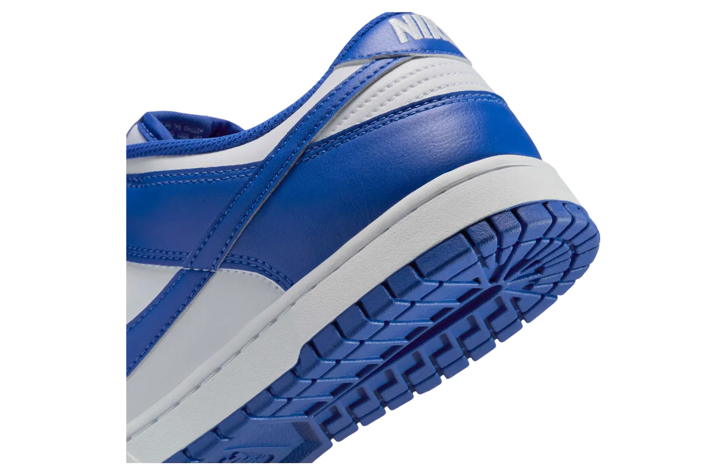 nike dunk low white royal 5