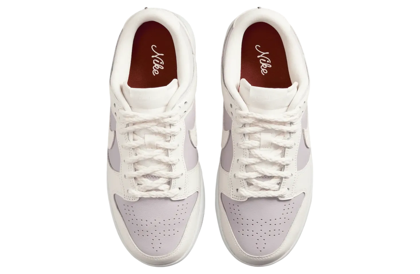 nike dunk low wmns platinum violet sail 2