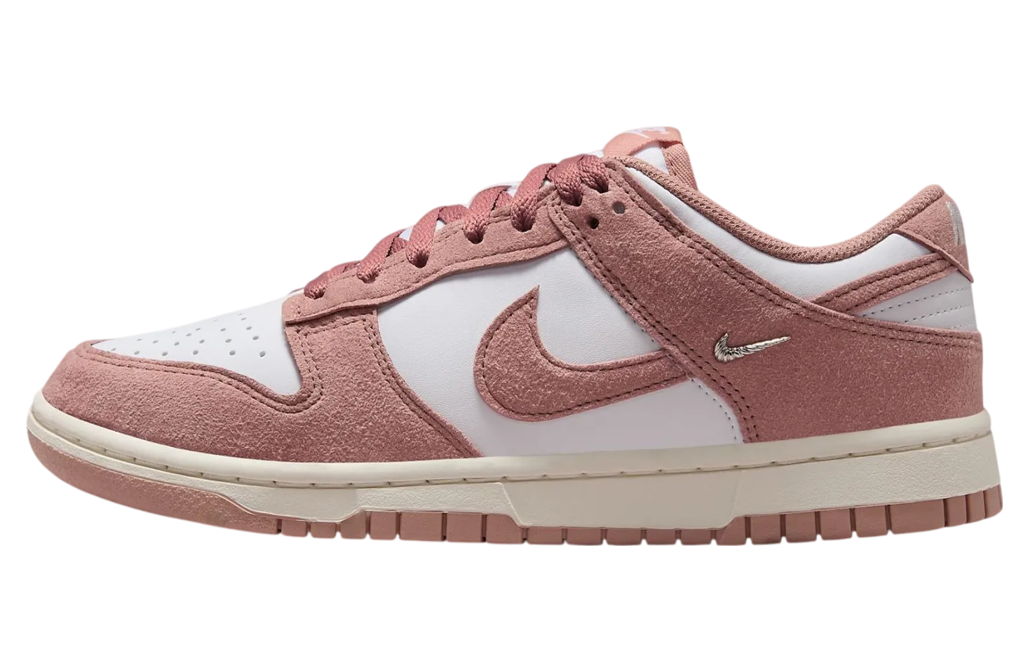 nike dunk low wmns suede rose