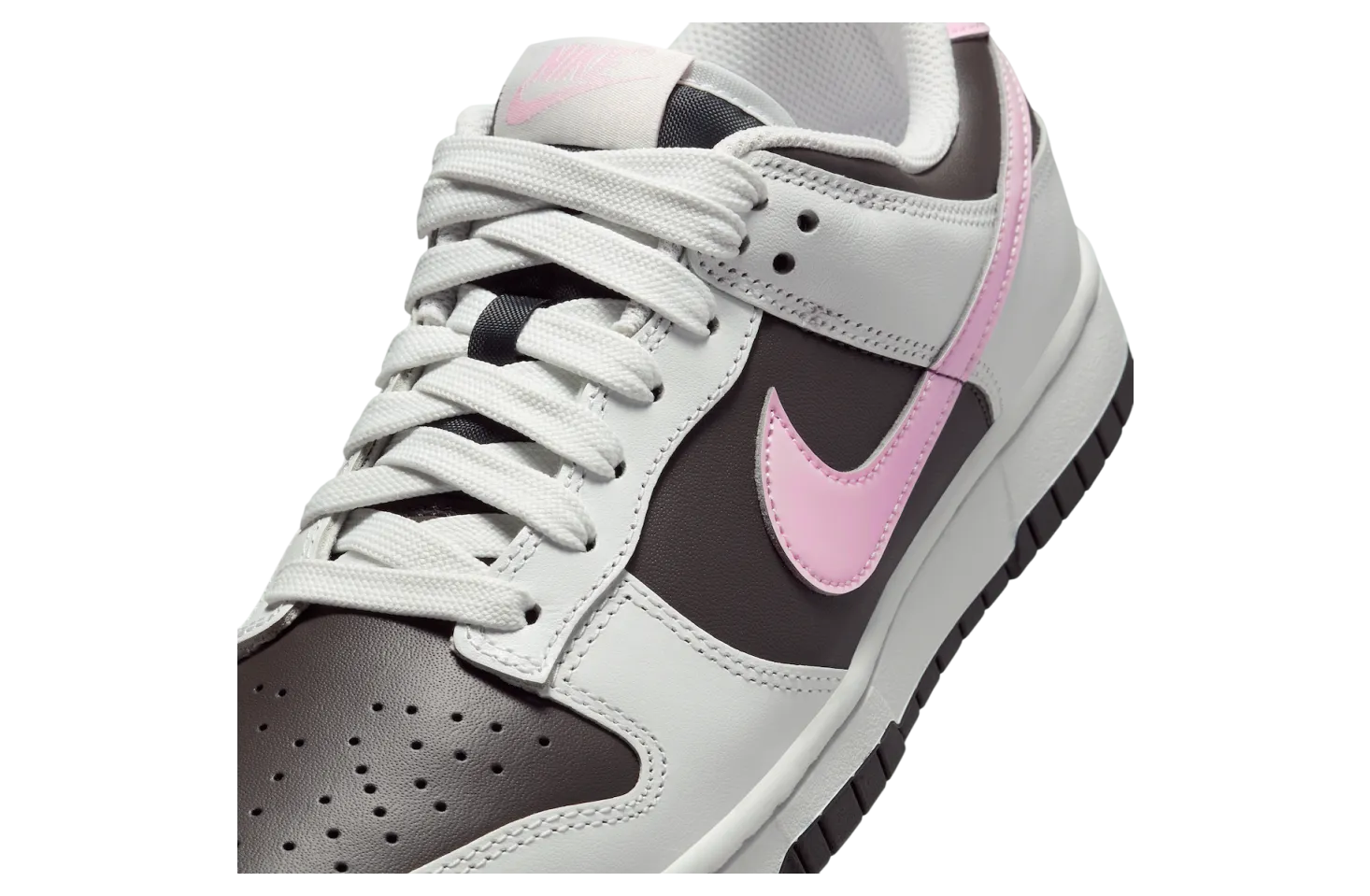 nike dunk low wmns summit white pink foam 5
