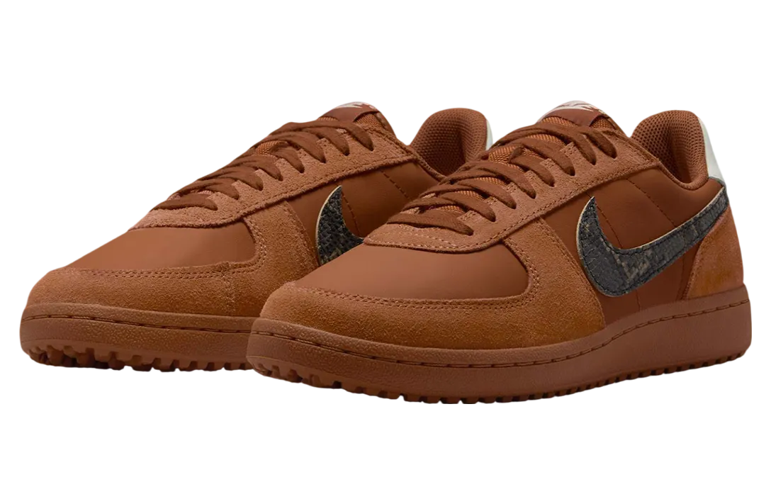 nike field general 82 brown snake brown white 2