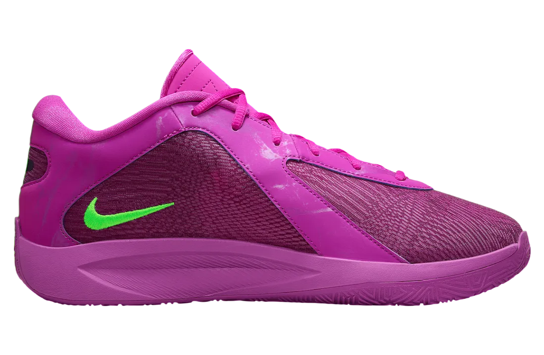 nike giannis freak 6 bold berry electric green 1