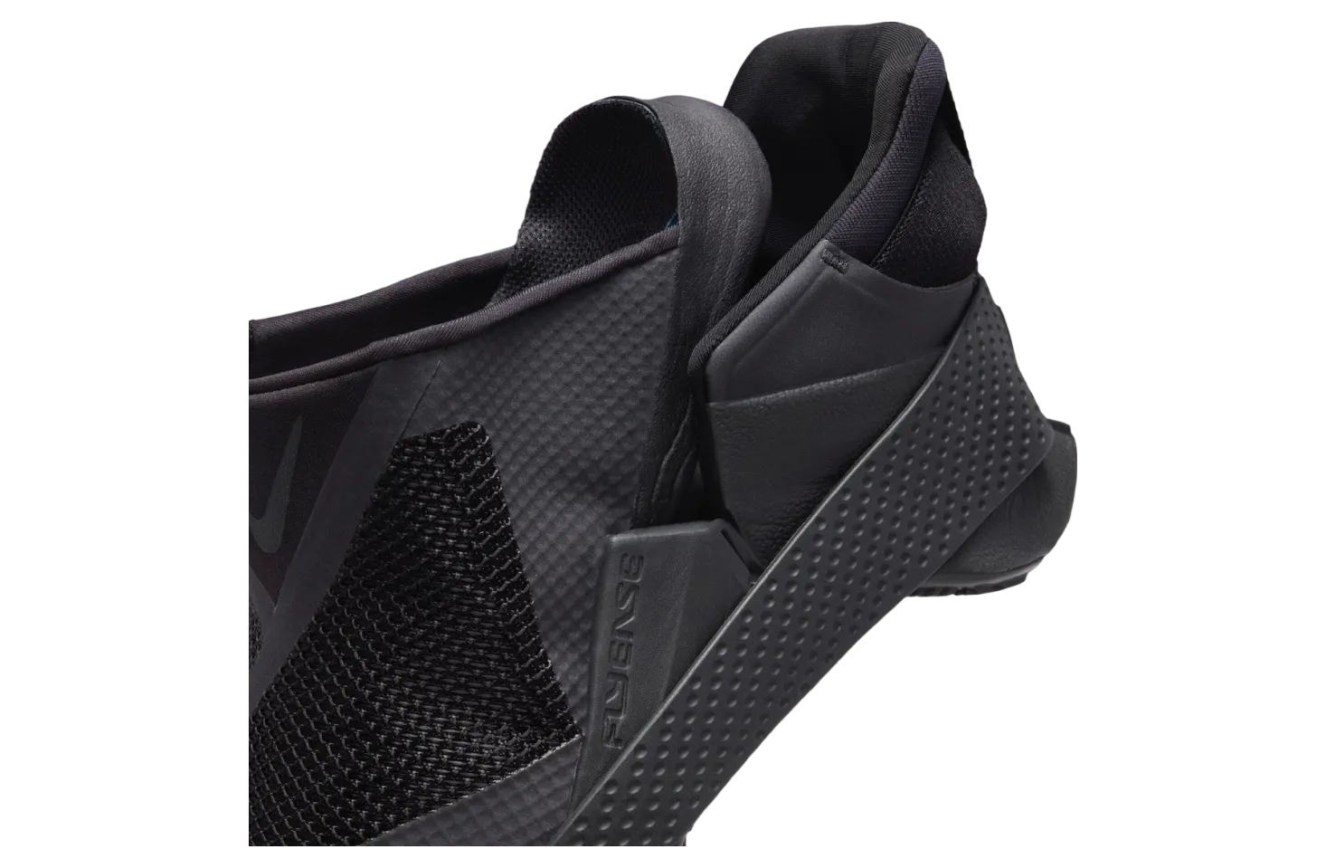 nike go flyease triple black 7