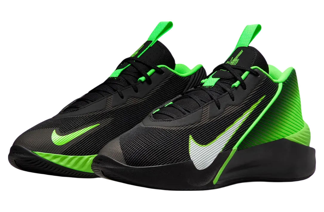 nike gt jump academy black green 0