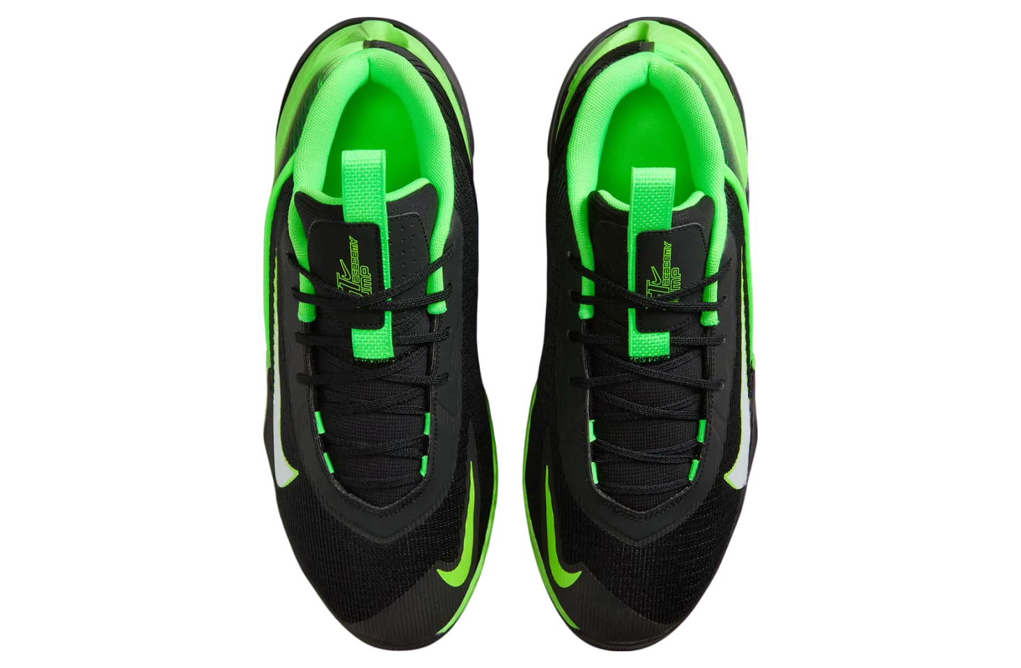 nike gt jump academy black green 2