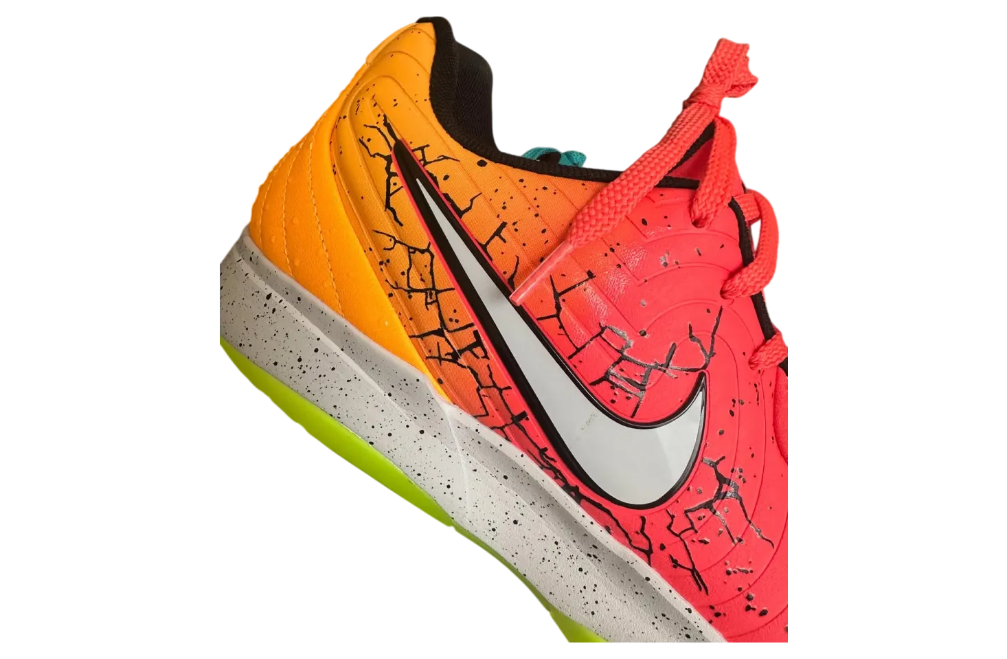 nike ja 2 kool aid bright crimson flat silver 3