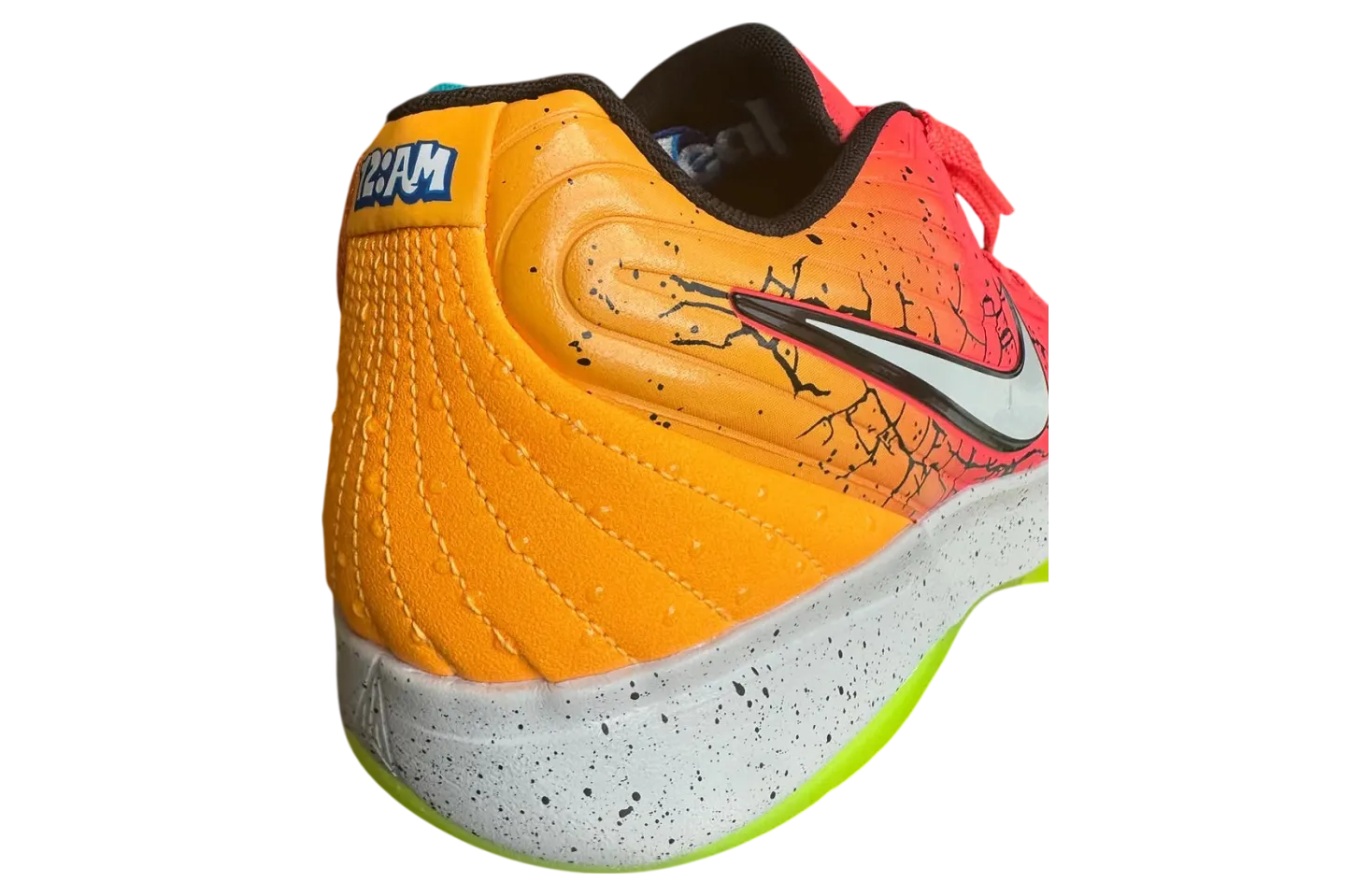 nike ja 2 kool aid bright crimson flat silver 4