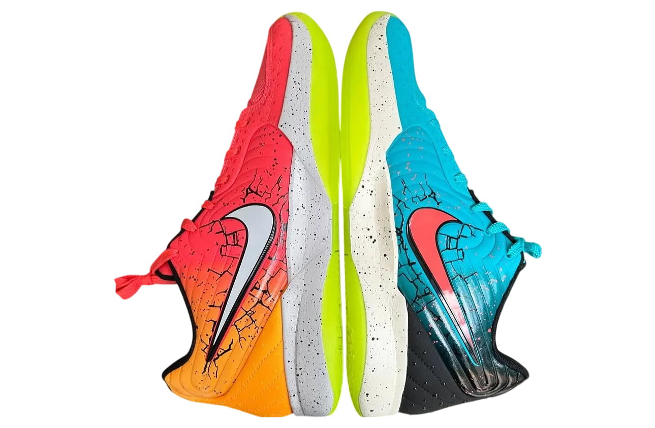 nike ja 2 kool aid bright crimson flat silver