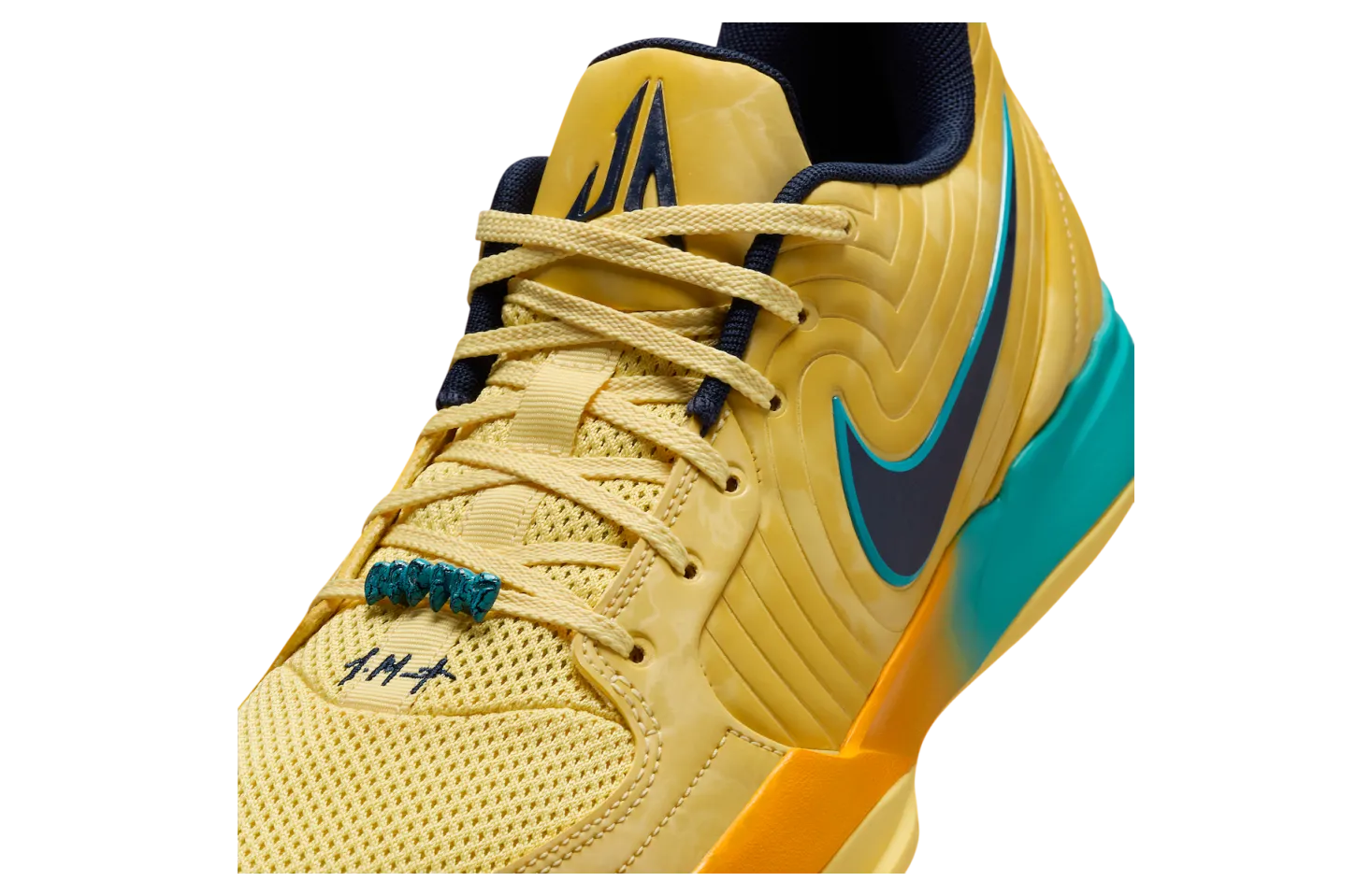 nike ja 2 soft yellow university gold 6