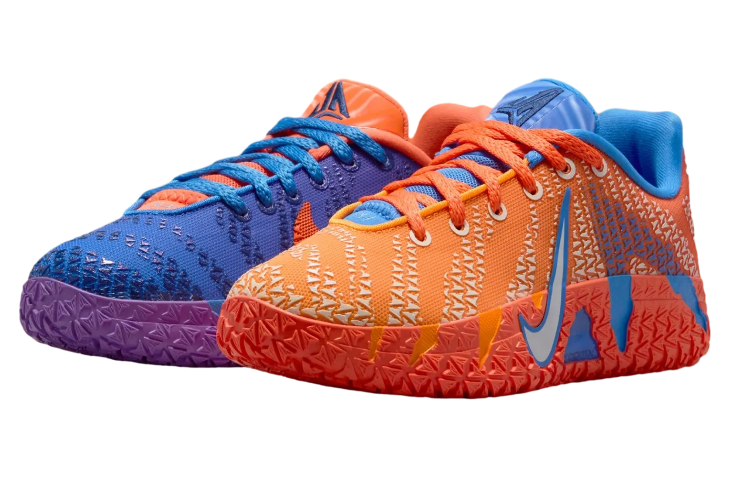 nike ja 3 gs blue crystal turf orange 1
