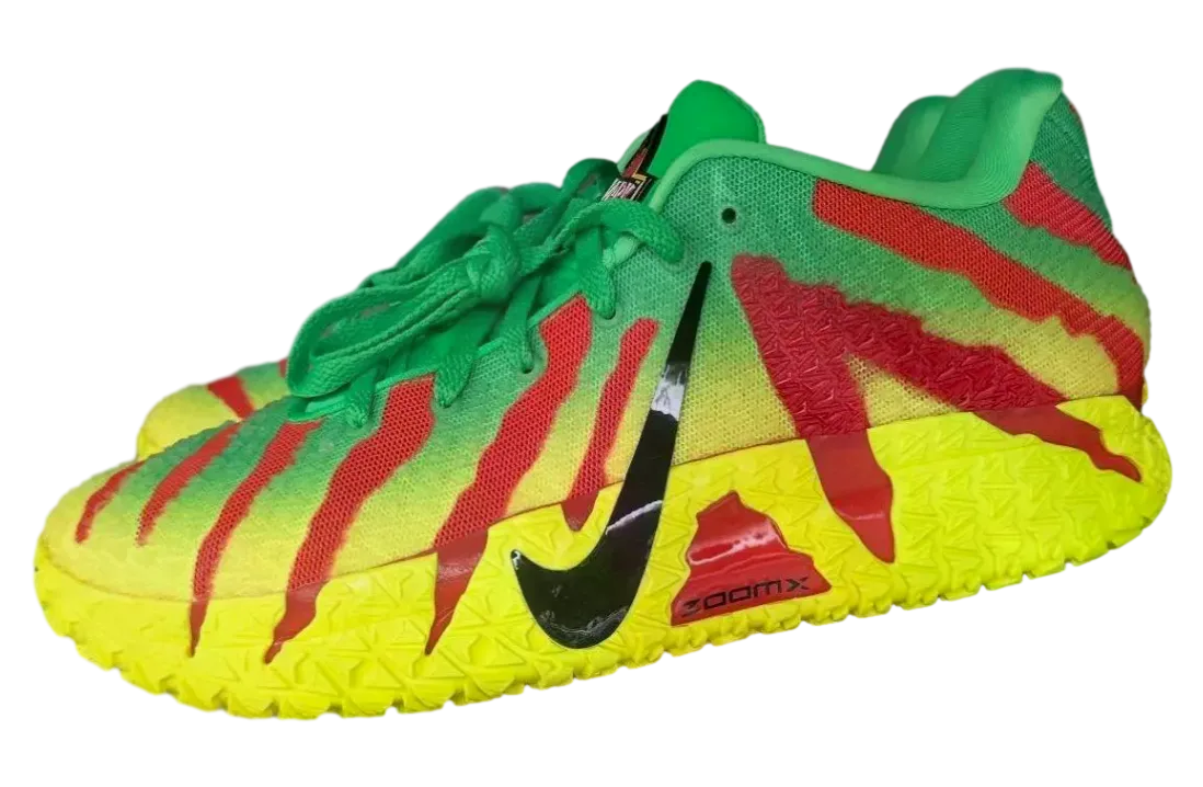 nike ja 3 jurassic park green spark university red