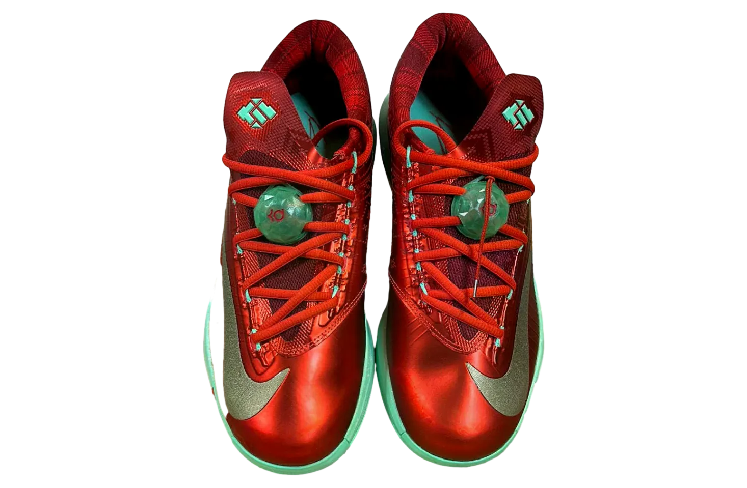 nike kd 6 christmas light crimson metallic gold 5