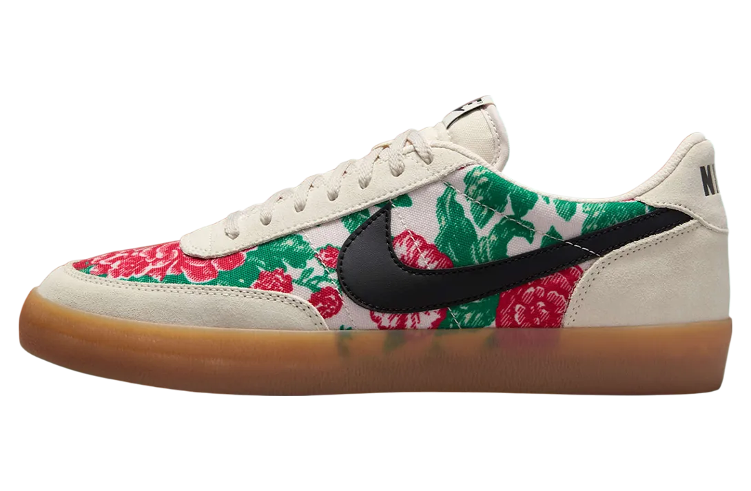 nike killshot floral light orewood brown gym red