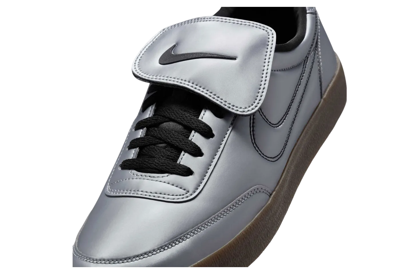 nike killshot tiempo metallic cool grey 4