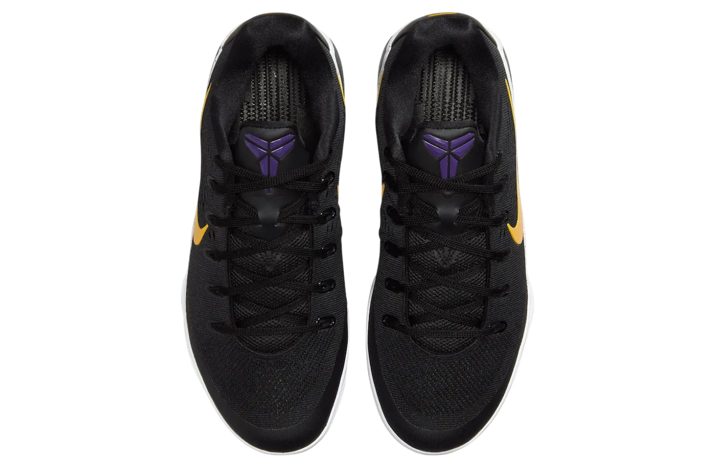 nike kobe 9 elite low protro black university gold 2