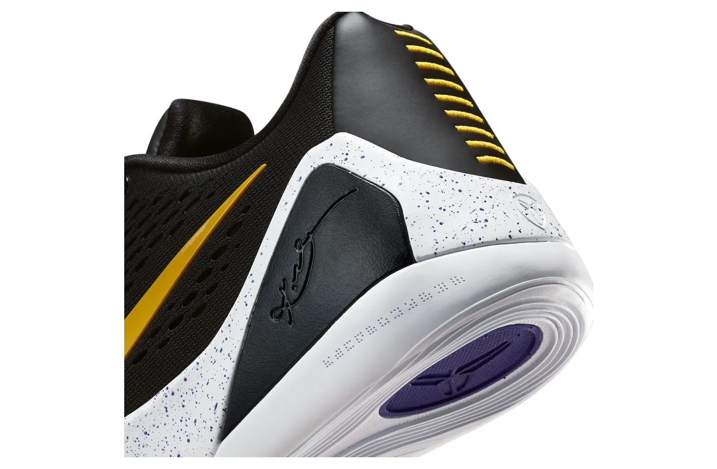nike kobe 9 elite low protro black university gold 6