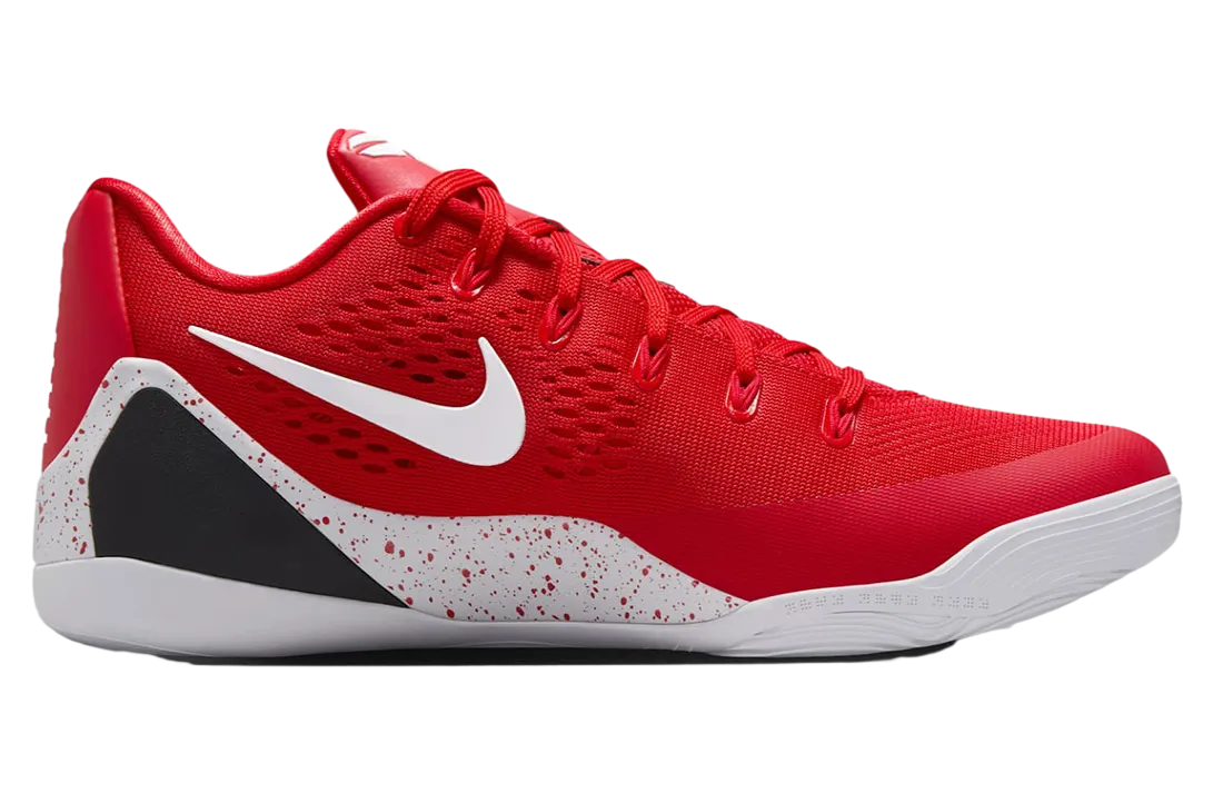 nike kobe 9 elite low protro university red white 1