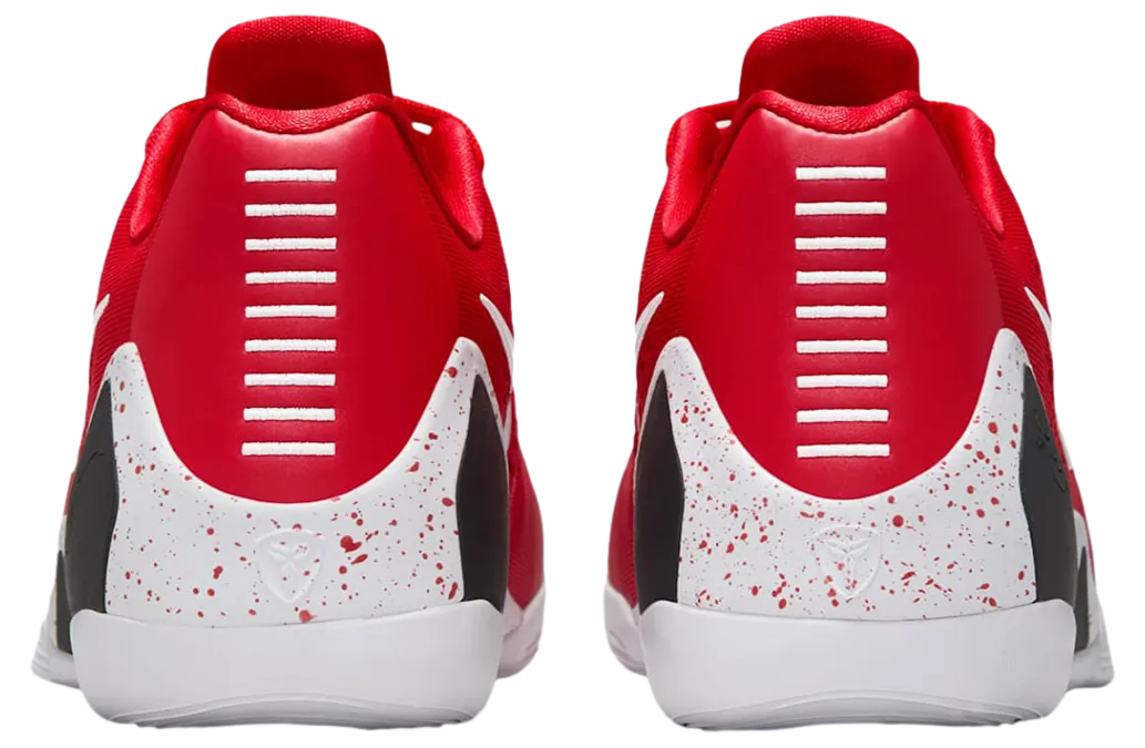 nike kobe 9 elite low protro university red white 3
