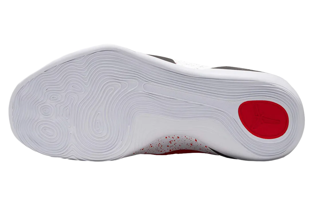nike kobe 9 elite low protro university red white 4