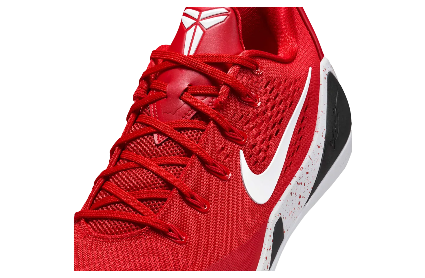 nike kobe 9 elite low protro university red white 5