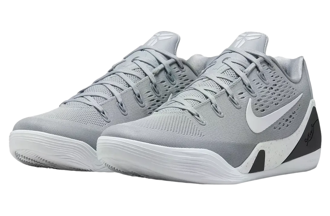 nike kobe 9 elite low protro wolf grey 0