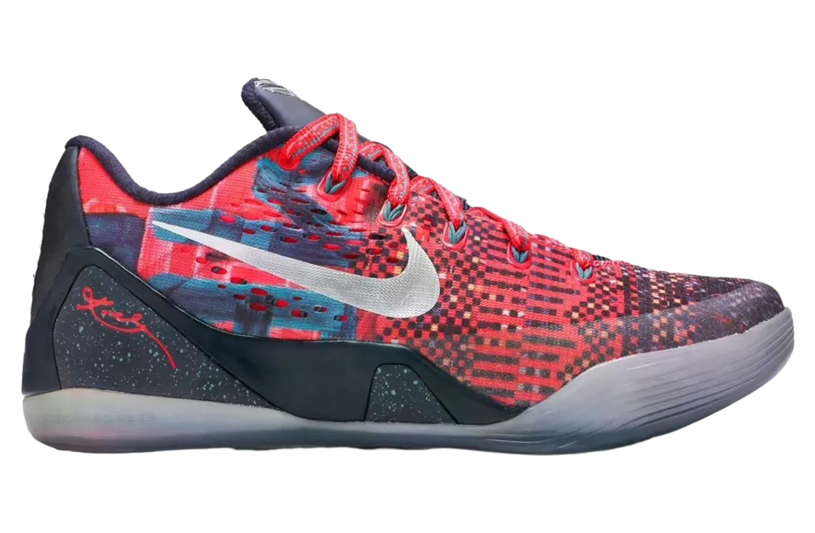 nike kobe 9 em low protro philippines laser crimson silver