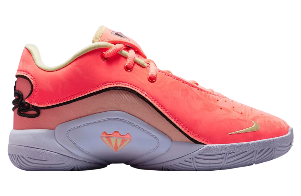 nike lebron 22 gs bright mango life lime 0