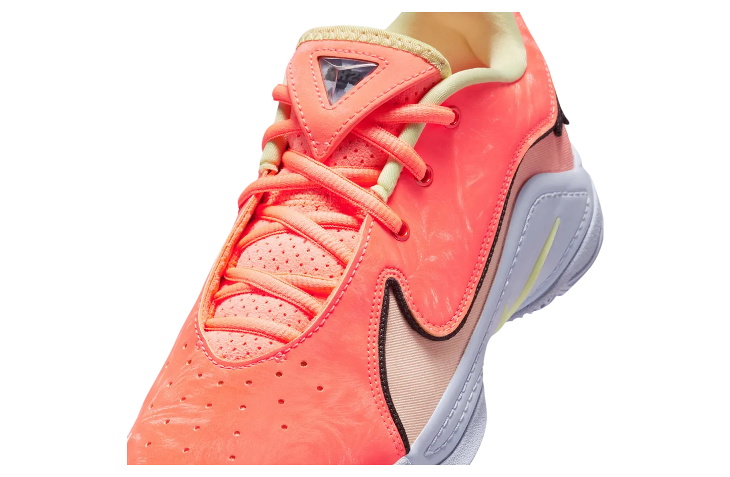 nike lebron 22 gs bright mango life lime 5
