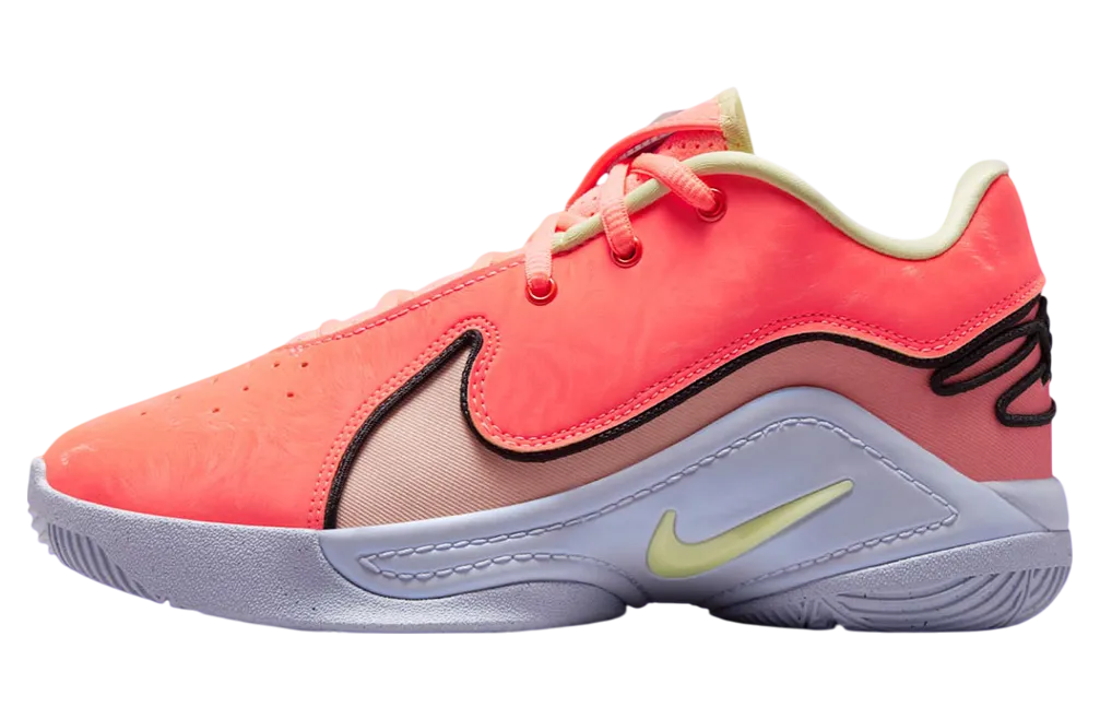nike lebron 22 gs bright mango life lime