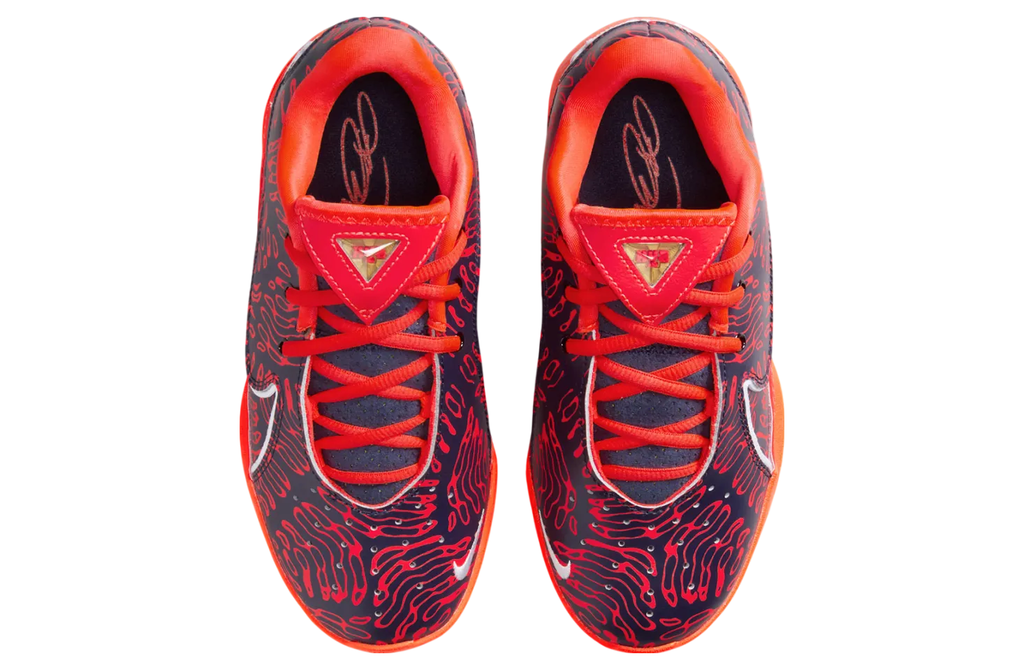nike lebron 22 gs red navy 2