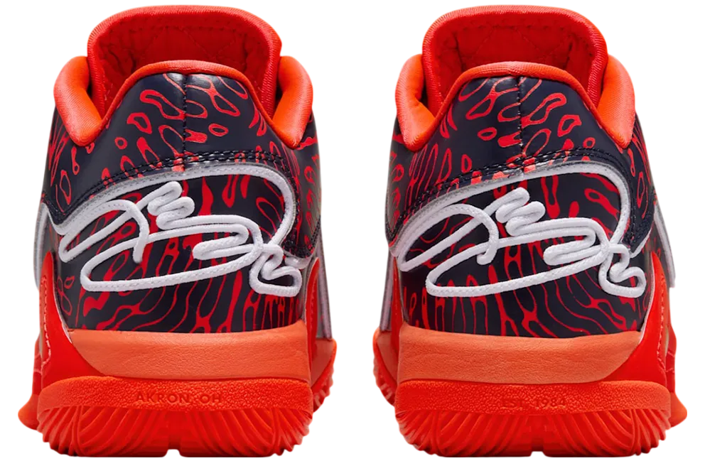nike lebron 22 gs red navy 3