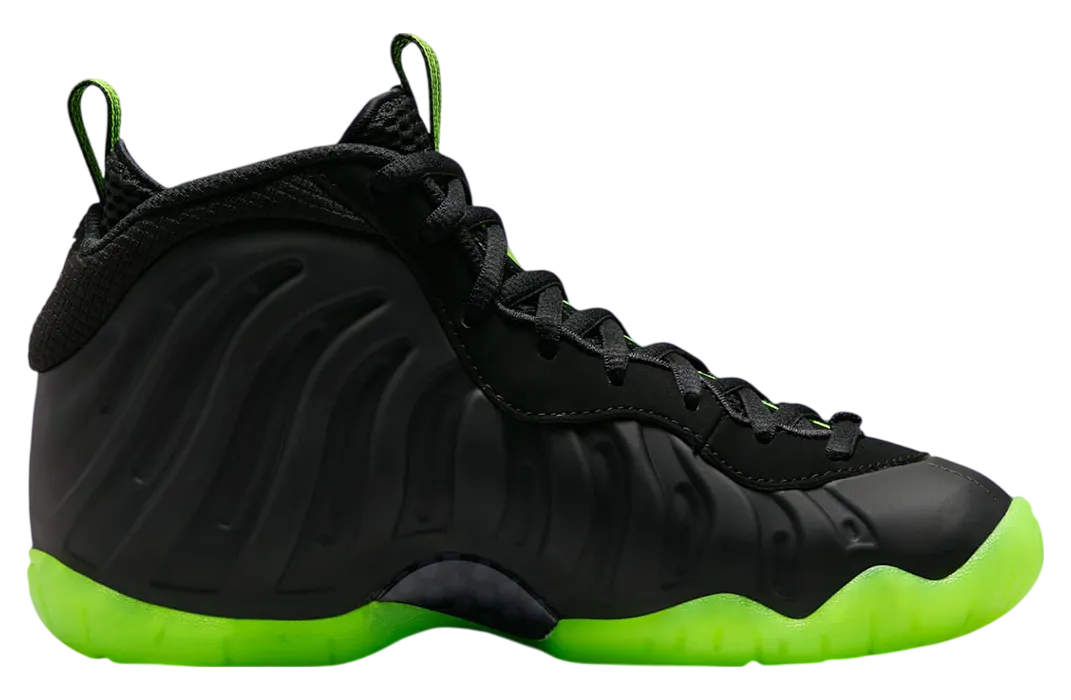 nike little posite one black volt 1