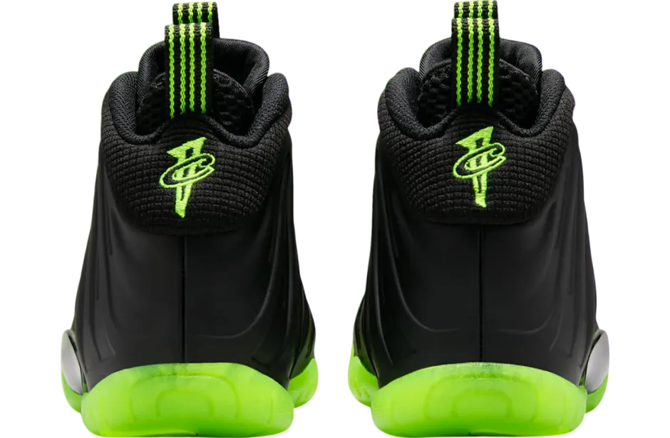 nike little posite one black volt 3