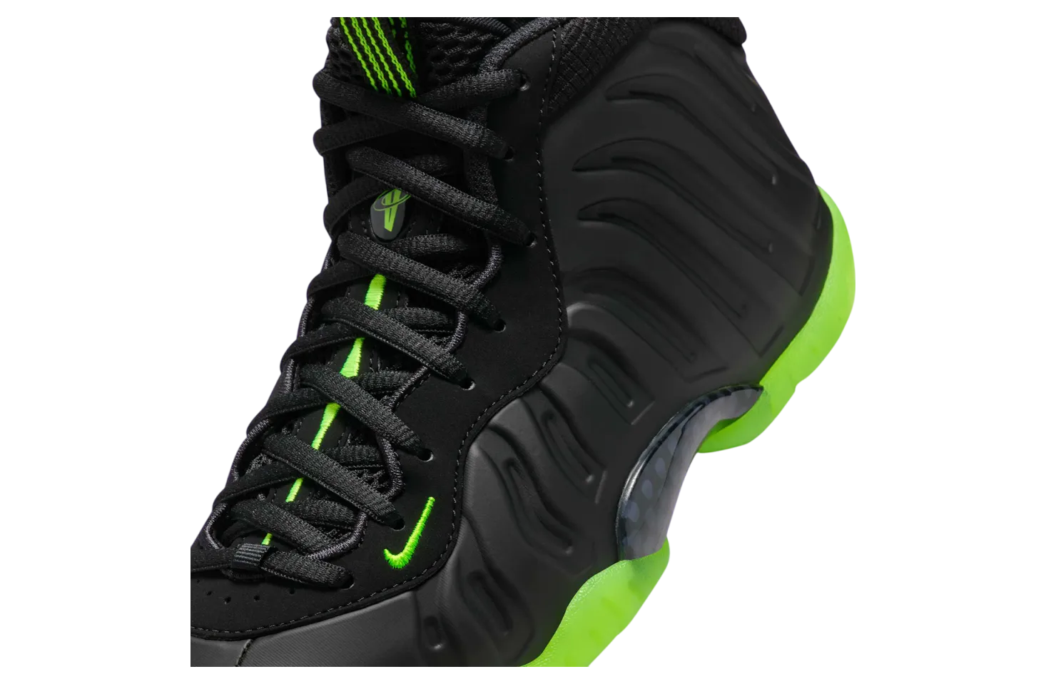 nike little posite one black volt 5