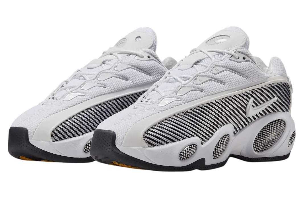 nike nocta glide white black 0