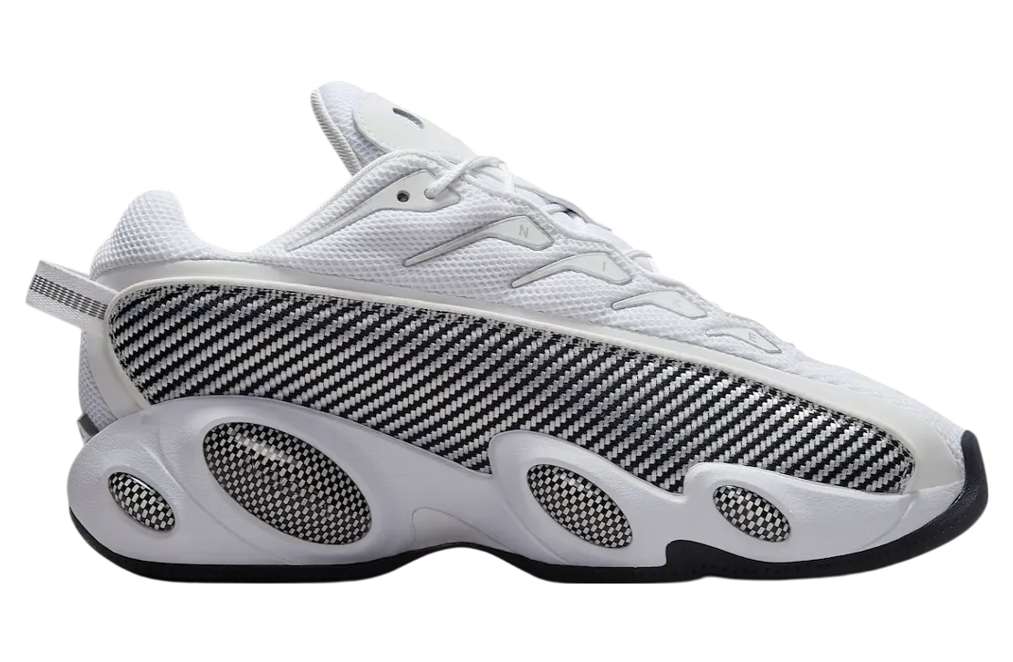 nike nocta glide white black 2