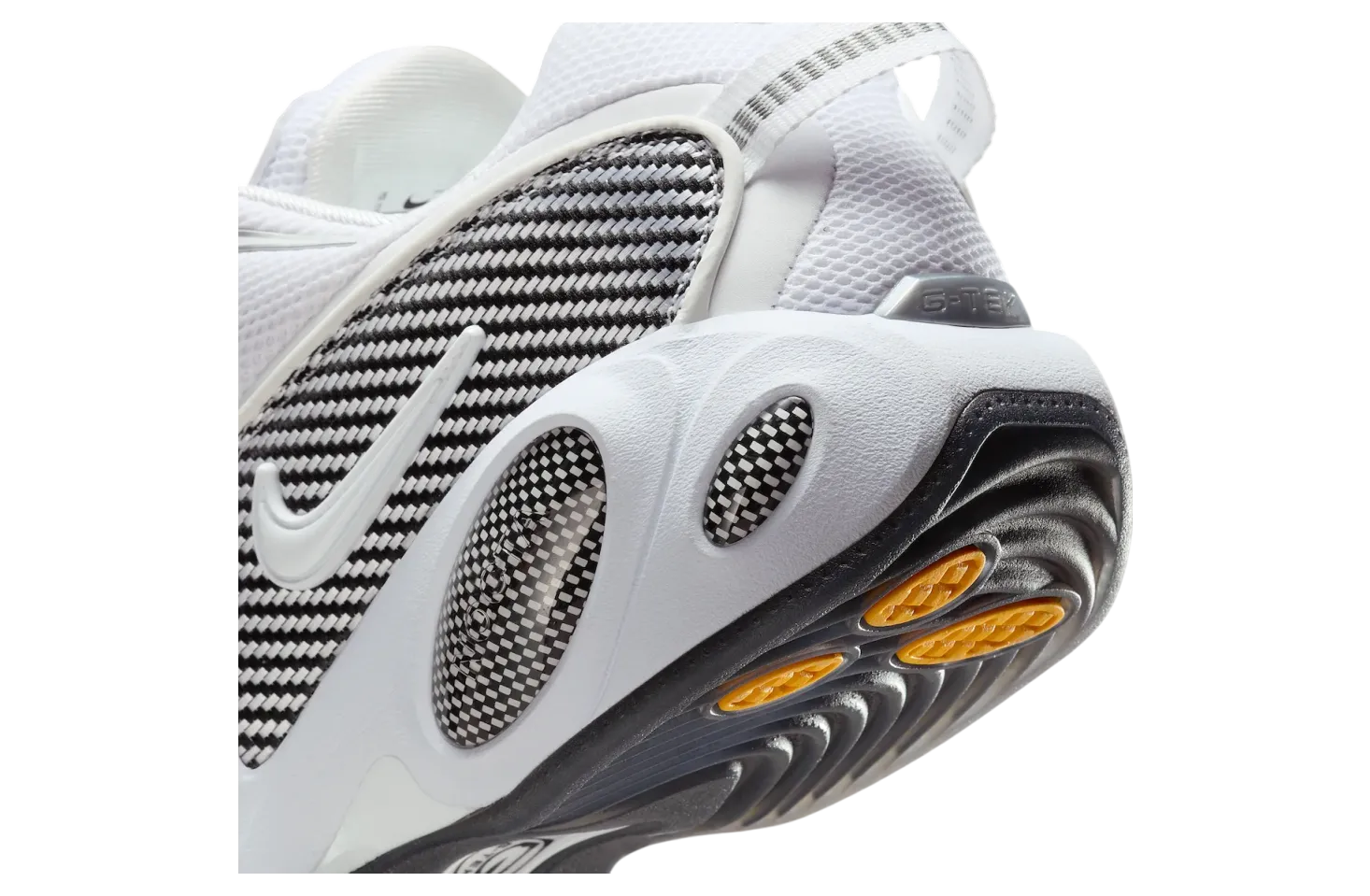 nike nocta glide white black 7